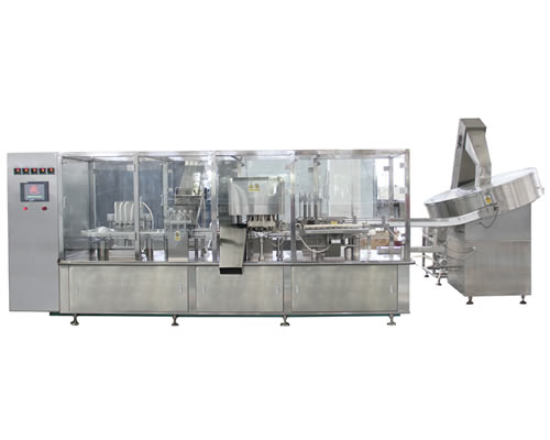 YGF係列易折塑料瓶口（kǒu）服（fú）液劑灌裝機